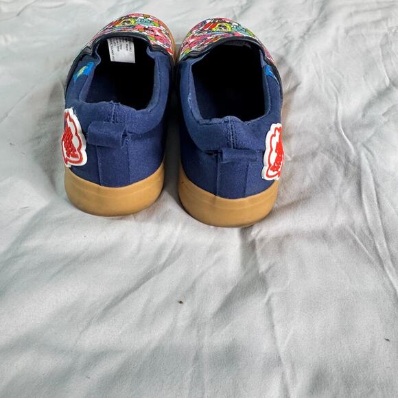 SpongeBob SquarePants Shoes Nickelodeon Ground Up Sz 7 Slip On Sneakers - Picture 3 of 11